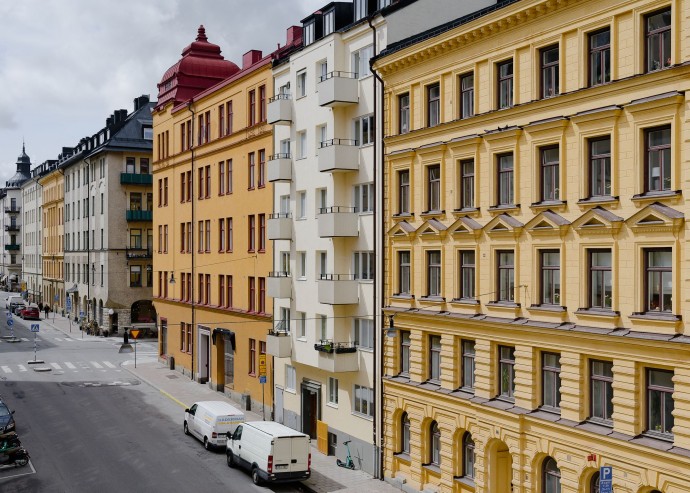 Квартира площадью 159 м2 в доме 1905 года постройки в Стокгольме