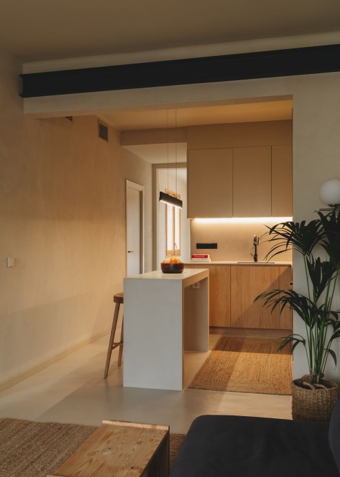 Квартира с видом на собор Саграда Фамилия в Барселоне (60 м2)