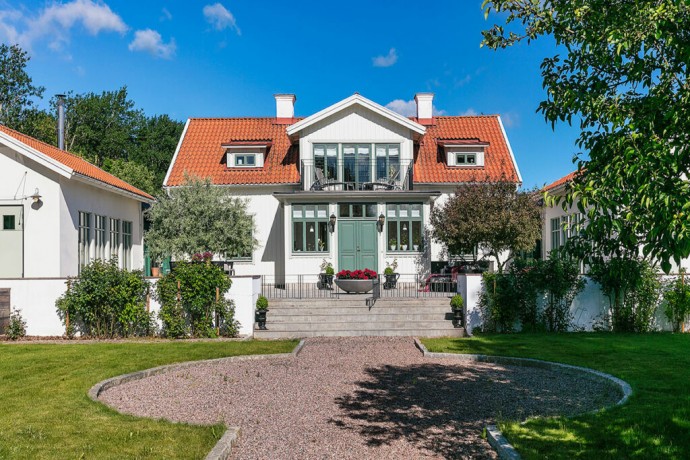 130-летний дом текстильного дизайнера Анники Хёгстрем на окраине Уппсалы, Швеция