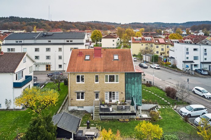 Квартира на первом этаже 2-хквартирного дома в Гётеборге, Швеция