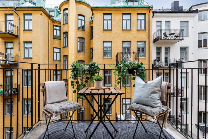 Квартира площадью 32 м2 в Стокгольме