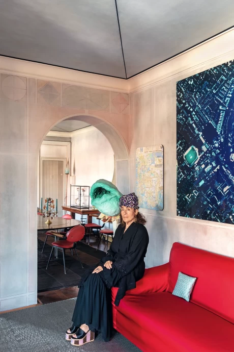 Квартира галериста Нины Яшар в Милане