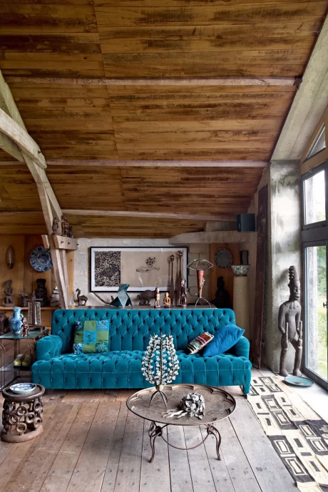 Дом мебельного дизайнера Андре Дюбрея во французском департаменте Дордонь
