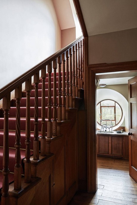 Дом основателя компании по производству красок и обоев Farrow & Ball Тома Хелма в Шотландии Дом основателя компании по производству красок и обоев Farrow & Ball Тома Хелма в Шотландии