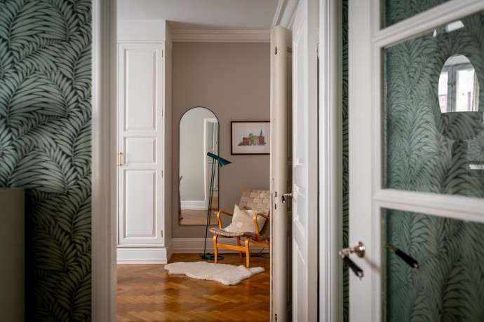 Квартира площадью 110 м2 в доме 1929 года постройки в Гётеборге Квартира площадью 110 м2 в доме 1929 года постройки в Гётеборге