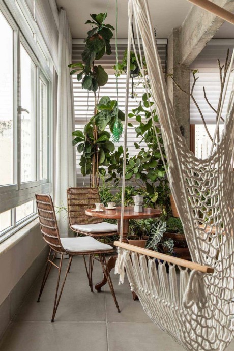 Квартира архитектора Тьяго Манарелли в Сан-Паулу