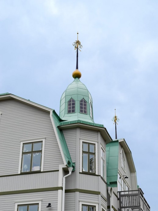 Вилла в пригороде Стокгольма, построенная в 1905 году