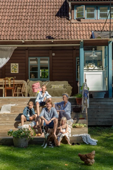 Дом фотографа и блогера Сюзанны Нистрём (@about_this_family) на острове Готланд, Швеция