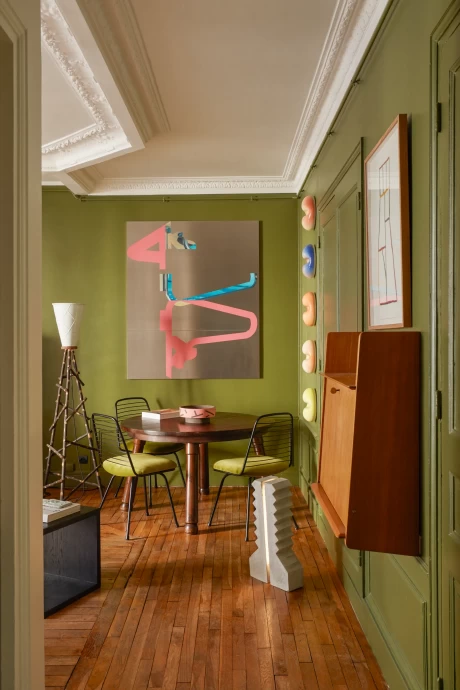 Квартира галериста Жереми Прадье в Париже