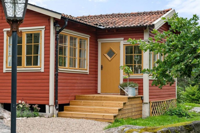 Загородный коттедж площадью 55 м2 в Швеции