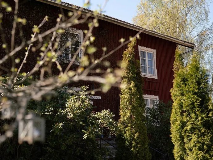 Гостевой дом на территории бывшего металлургического завода 1840 года в Финляндии