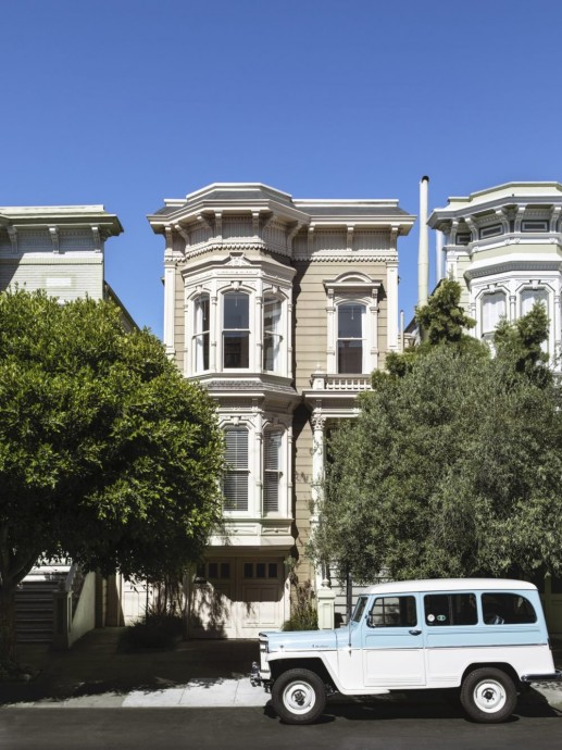 Классический викторианский дом в Сан-Франциско