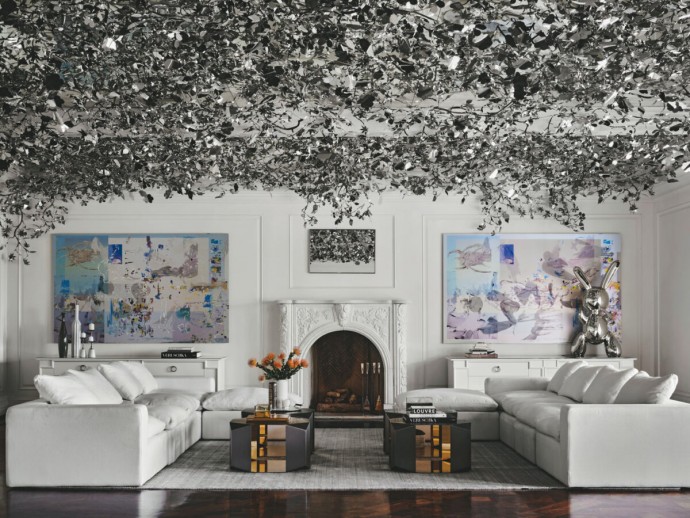 Дом тунисского модельера Макса Азриа и его супруги Лубови в Холмби-Хиллз, Лос-Анджелес