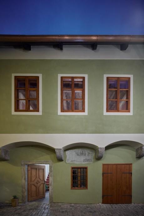 Квартира в 500-летнем доме в городке Чески-Крумлов, Чехия