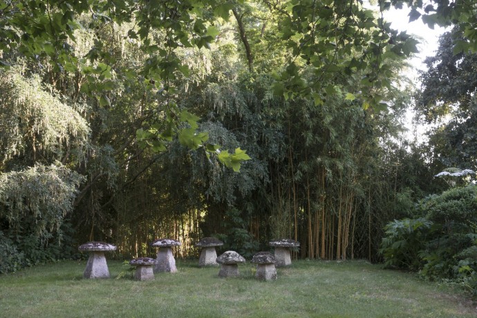 Загородный дом дизайнера Жака Гранжа недалеко от Парижа