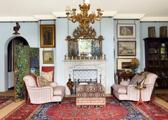 Квартира антиквара и декоратора Роберта Кайма в Лондоне