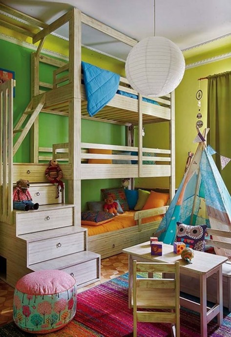 Детская комната: 30 вдохновляющих идей