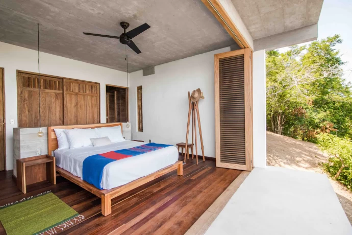 Дом для отдыха на тихоокеанском побережье штата Оахака, Мексика