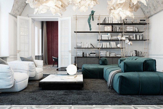Резиденция в Италии, спроектированная украинскими дизайнерами Виталием Юровым и Ириной Джемесюк