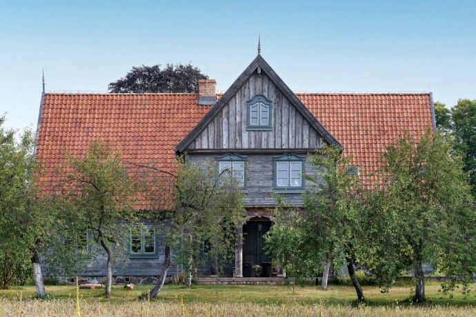 Дом дизайнера, архитектора и реставратора Катажины Пелашкевич в Жулавах, Польша