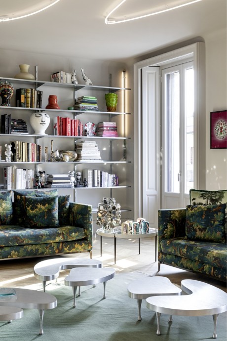 Квартира дизайнера Лучано Джорджи в Милане