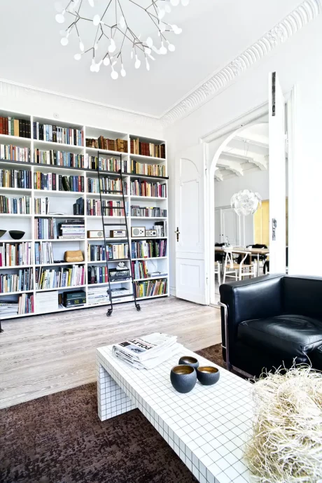 Квартира текстильного дизайнера Аннемет Бек в городе Орхус, Дания