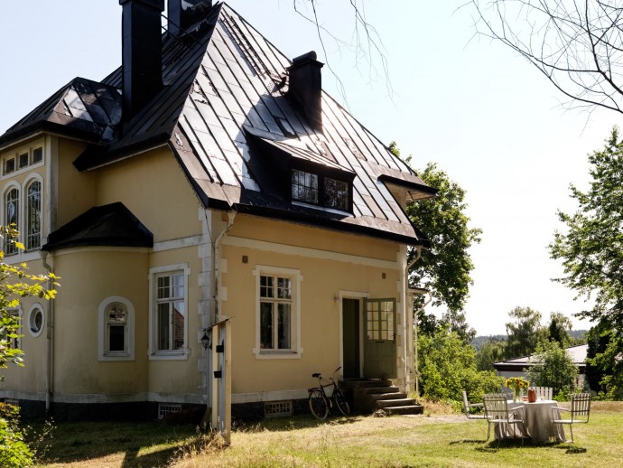 Вилла 1910 года постройки в селе Флен, Седерманланд, Швеция