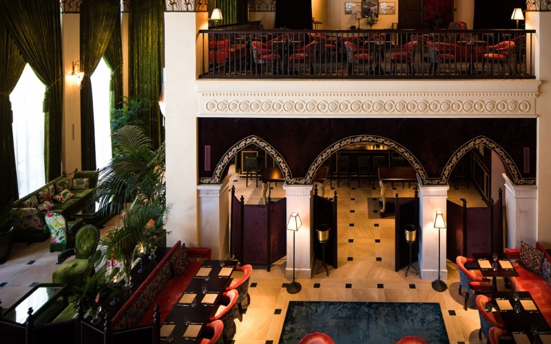 Интерьер отеля NoMad Los Angeles