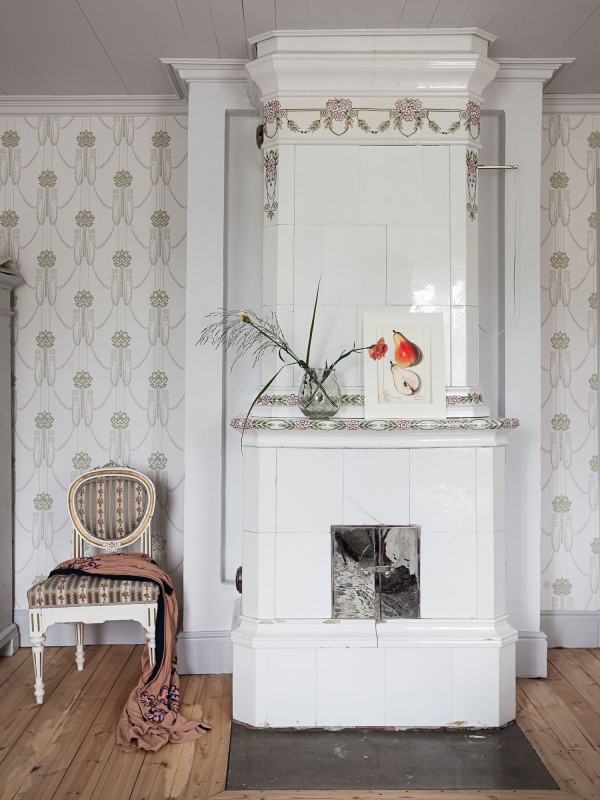 Капитально отремонтированный фермерский дом 1912 года постройки в Швеции