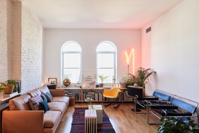 Квартира греческого дизайнера Элени Петалоти в Бруклине