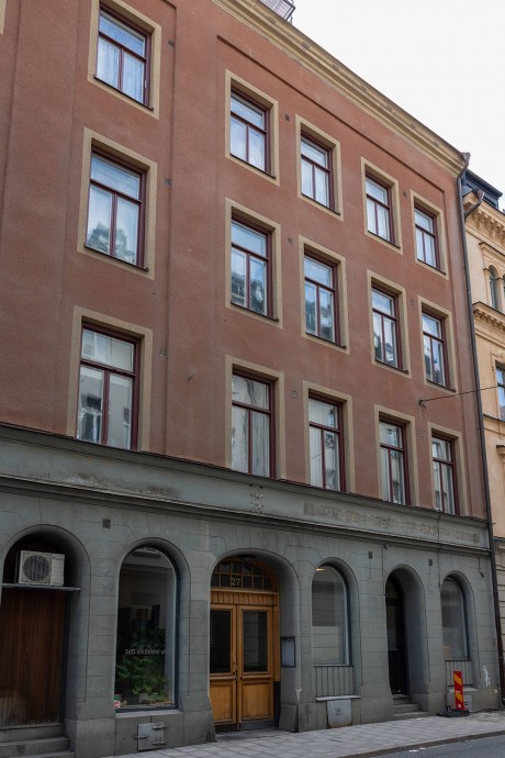 Мансарда в доме конца XIX века в Стокгольме