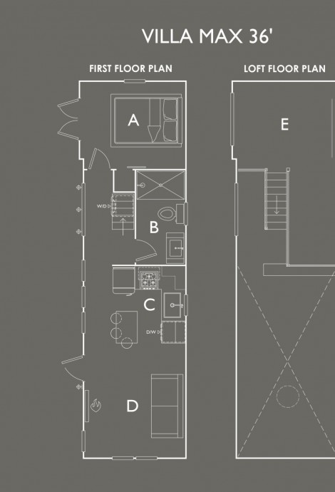 Мобильный мини-дом площадью 45 м2 от американской компании Modern Tiny Home Мобильный мини-дом площадью 45 м2 от американской компании Modern Tiny Home