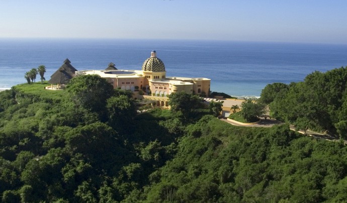 Отель Casa Cuixmala на тихоокеанском побережье в Мексике