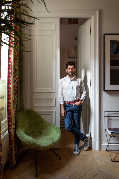 Квартира французского модельера Алексиса Мабиля в Париже
