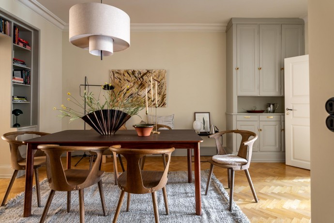 Квартира площадью 110 м2 в доме 1929 года постройки в Гётеборге Квартира площадью 110 м2 в доме 1929 года постройки в Гётеборге