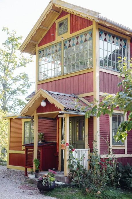 Традиционный шведский загородный дом начала XX века