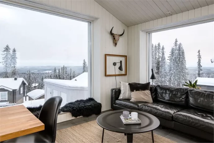 Дом для отдыха в горах Швеции