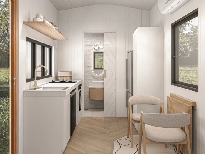 Мобильный мини-дом площадью 16 м2 от австралийской компании Havenn Tiny House