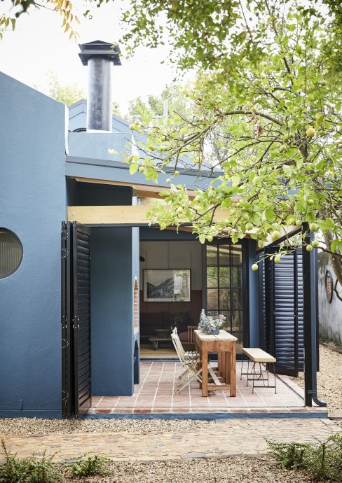 Дом дизайнера Мэри-Джейн Хант в городе Стелленбос, ЮАР