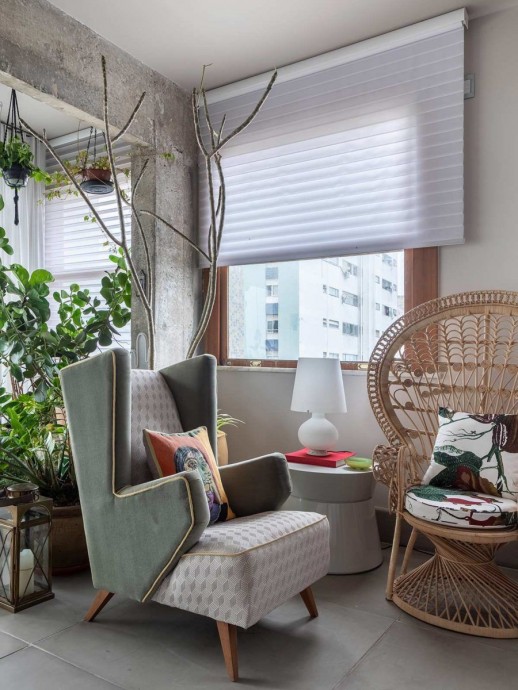 Квартира архитектора Тьяго Манарелли в Сан-Паулу