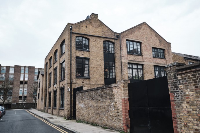 Лофт на территории бывшей хлопчатобумажной фабрики в Лондоне