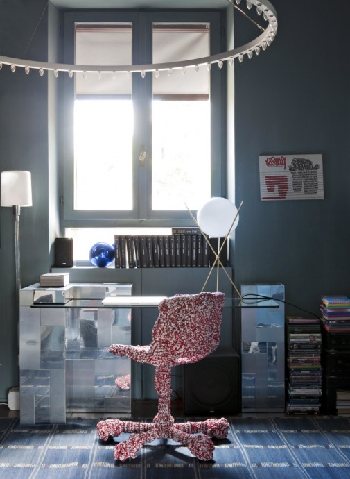 Квартира галеристки Нины Яшар в Милане