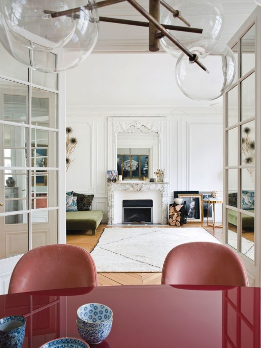 Квартира стилиста Арусии Шамах в Париже