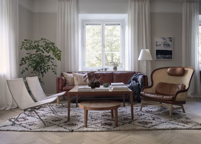 Квартира владельцев мебельной компании Gärsnäs Дага и Анны Клокби в Стокгольме