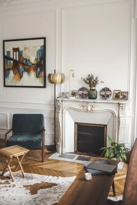 Квартира дизайнера Шарлотты Жанжан в Париже