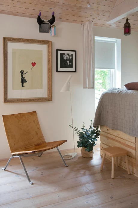 Летний дом модельера и художницы Сесилии Бьорк в Сконе, Швеция