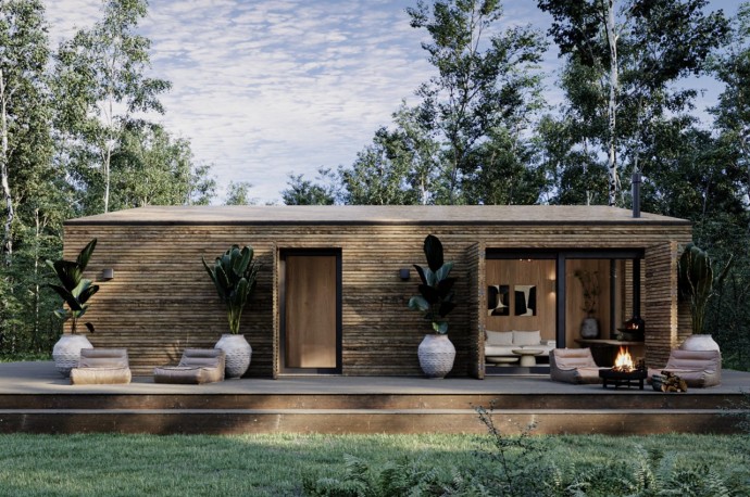Мини-дом площадью 30 м2 от голландской компании Compact Housing