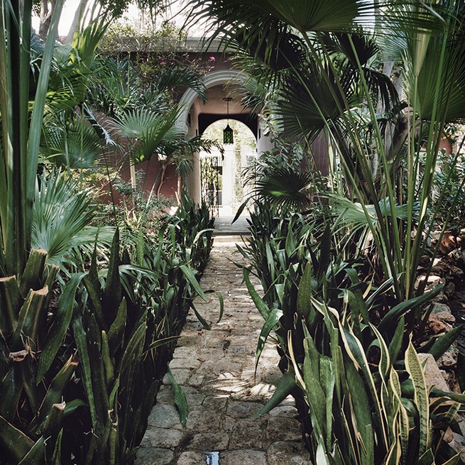 Дом-мастерская в Мериде(Мексика), принадлежавший американскому художнику и скульптору Джеймсу Брауну