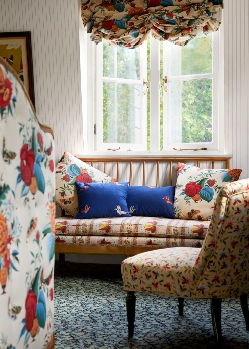 Домашняя студия текстильного дизайнера Натали Фарман-Фарма в Лондоне