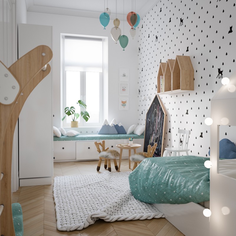 Уютная квартира в скандинавском стиле